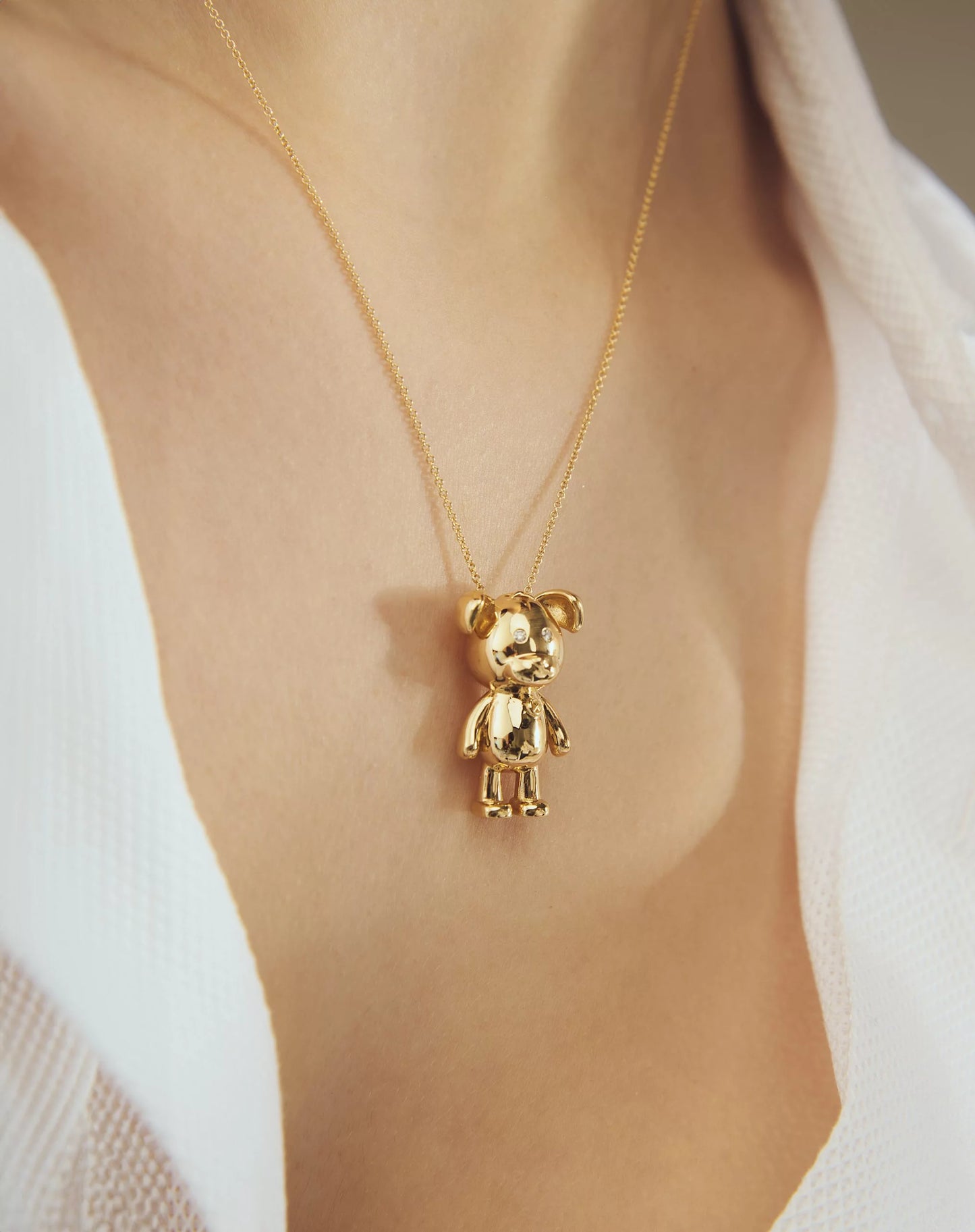 Collana Gianni Carità collezione I Goldies Teddy
