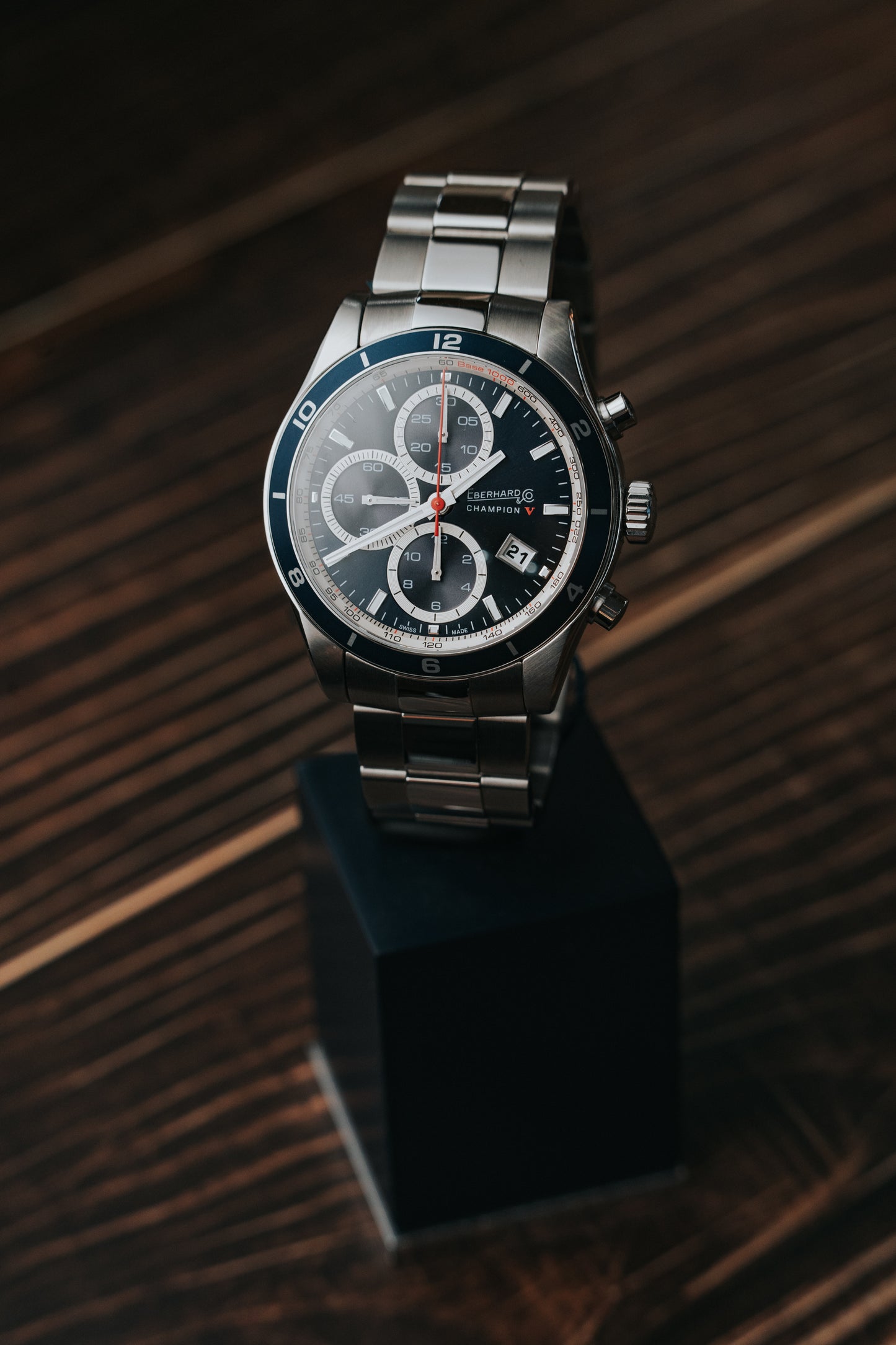 EBERHARD & CO. CHAMPION V CHRONO Ref. 31063 CA