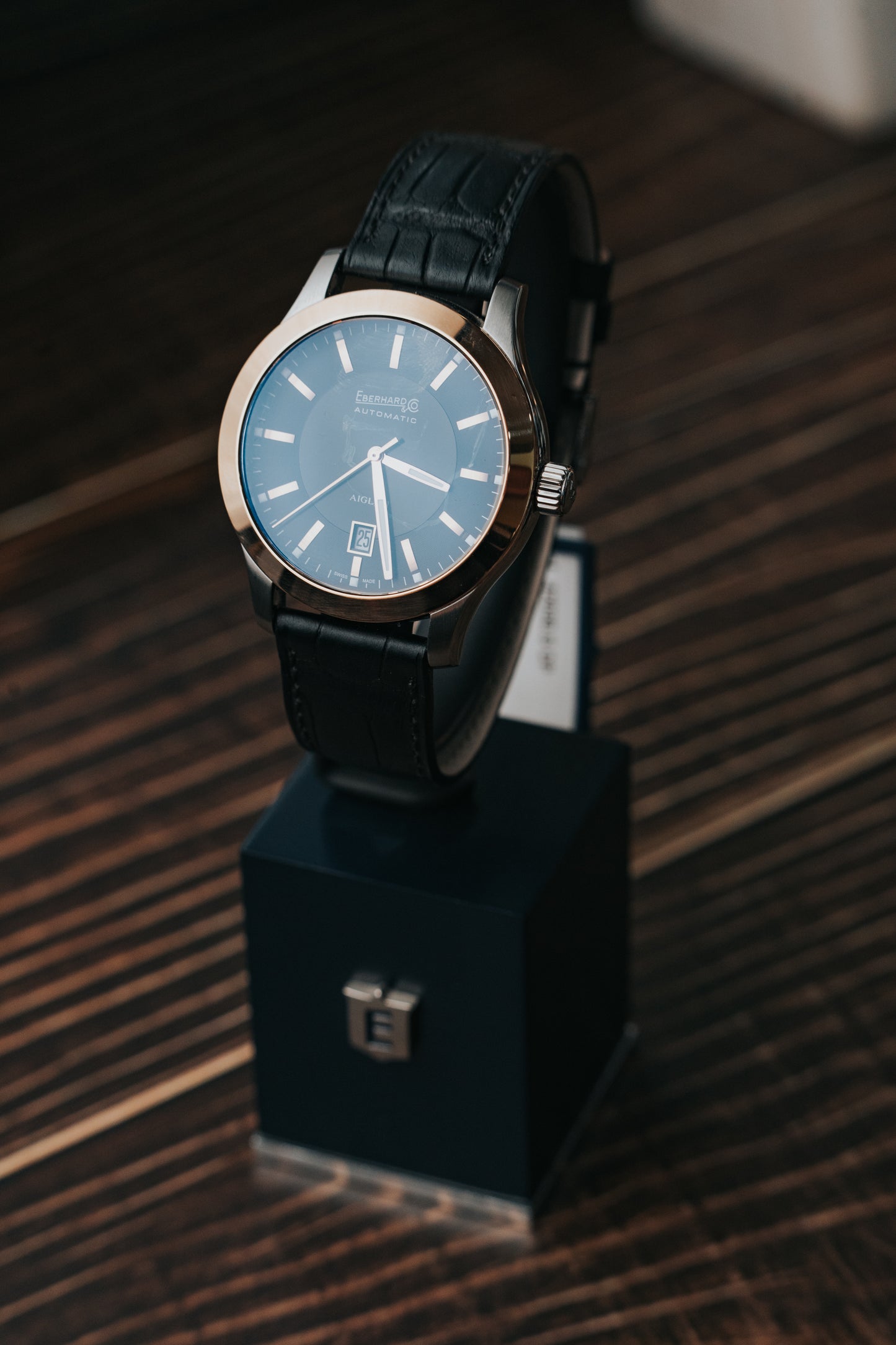 EBERHARD & CO. AIGLON GRANDE TAILLE Ref. 42030.S-CP