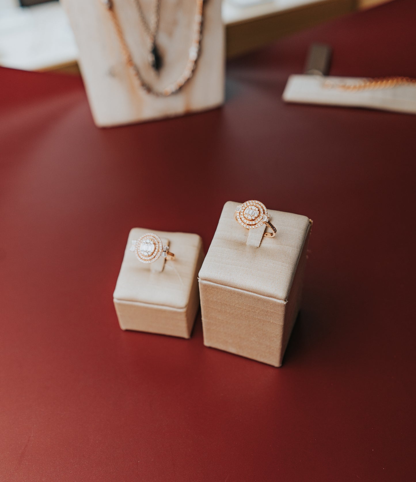 Anello Gianni Carità in oro rosa e diamanti
