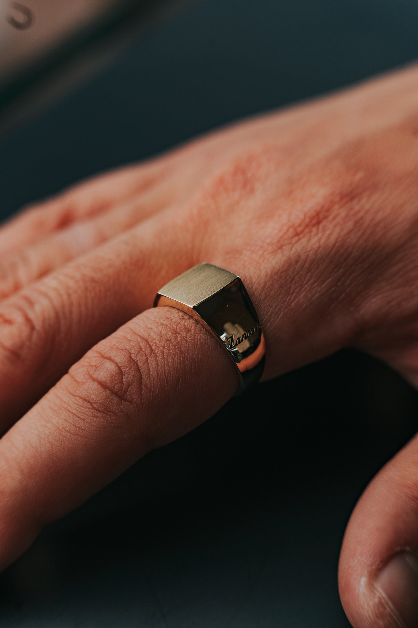 Anello Zancan in oro giallo