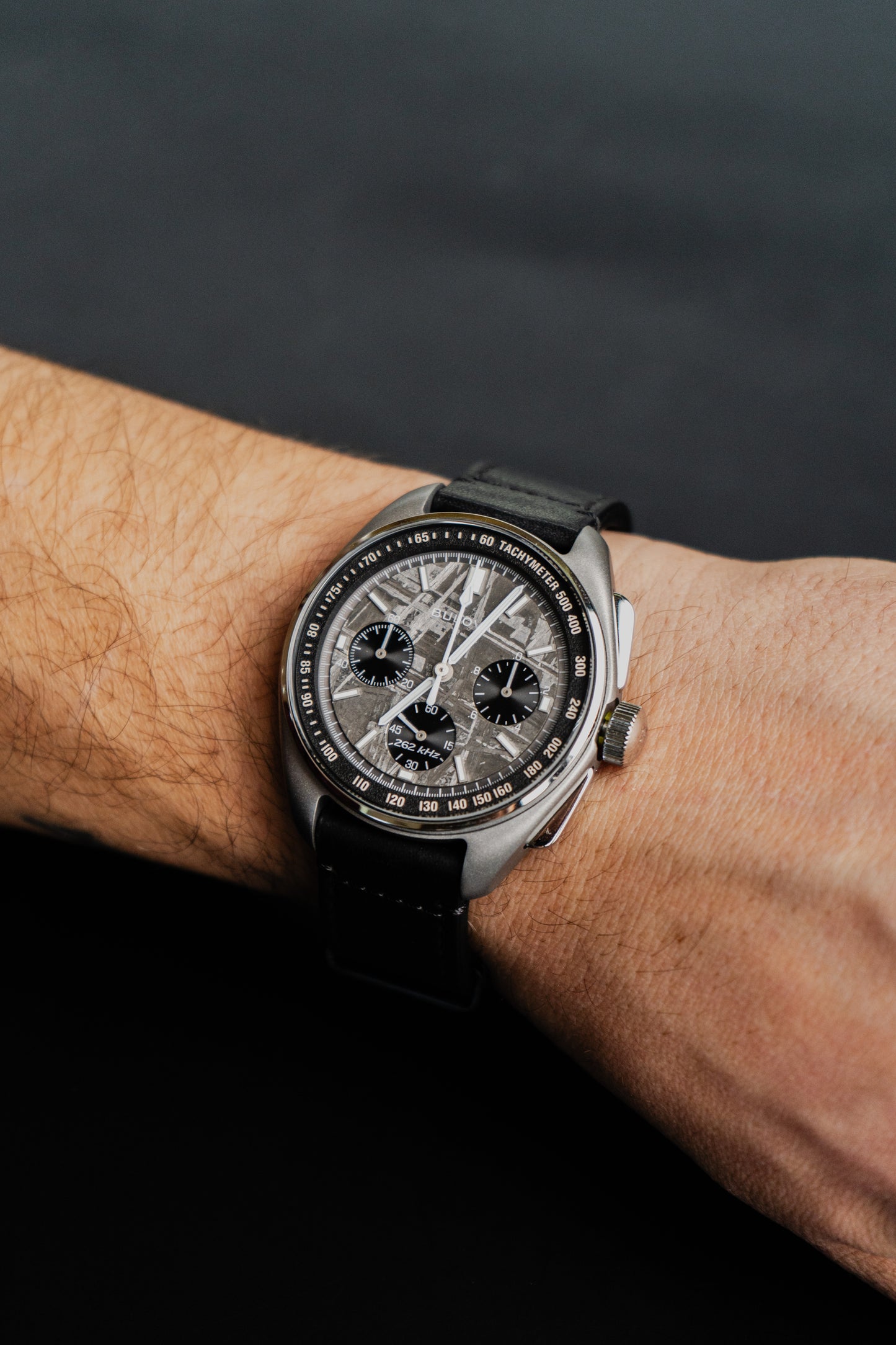 BULOVA LUNAR PILOT METEORITE LIMITED EDITION Ref.96A312