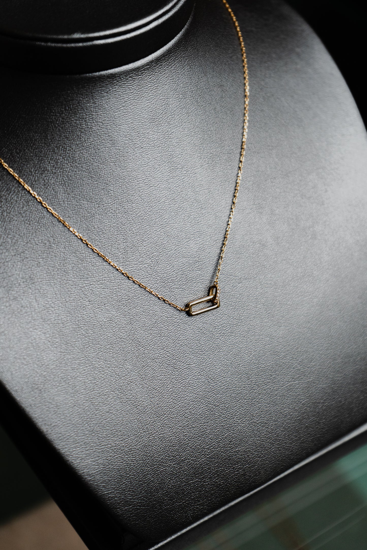 Collana Ania Haie in argento placcato in oro giallo e zirconi cubici