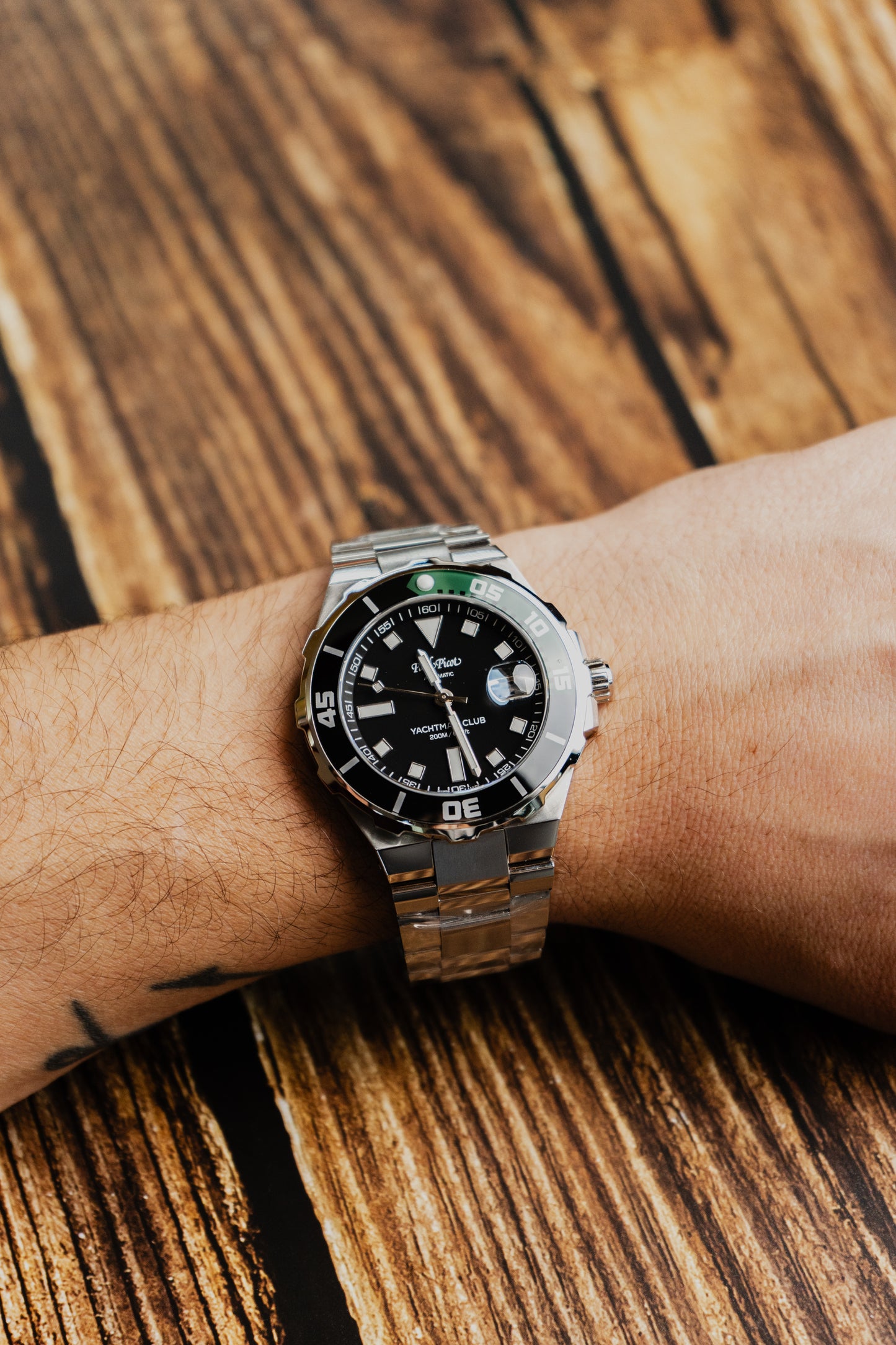 PAUL PICOT YACHTMAN CLUB Ref. P1251NV.SG.4000.3614