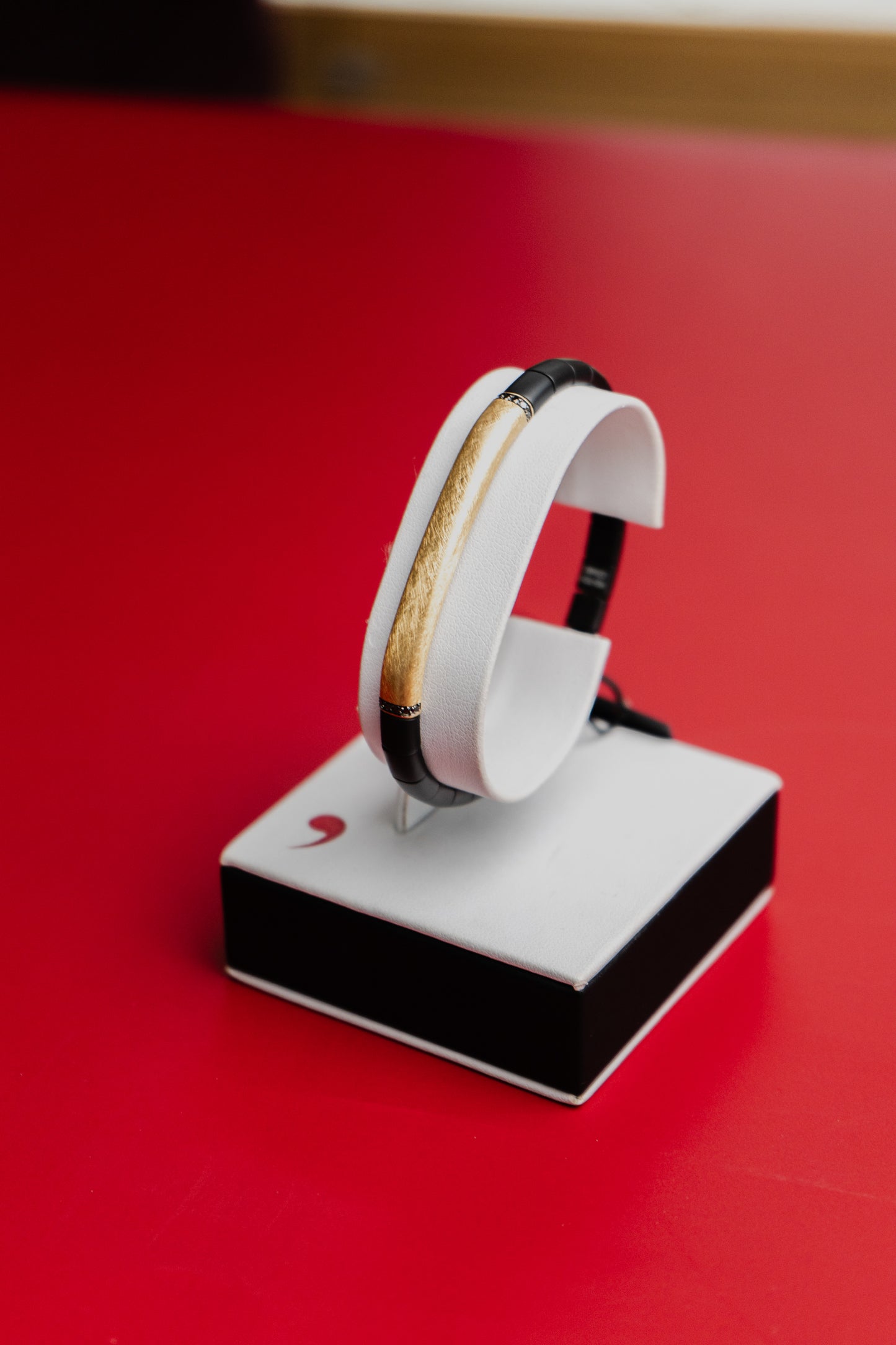 Bracciale Roberto Demeglio in ceramica nera e diamanti neri