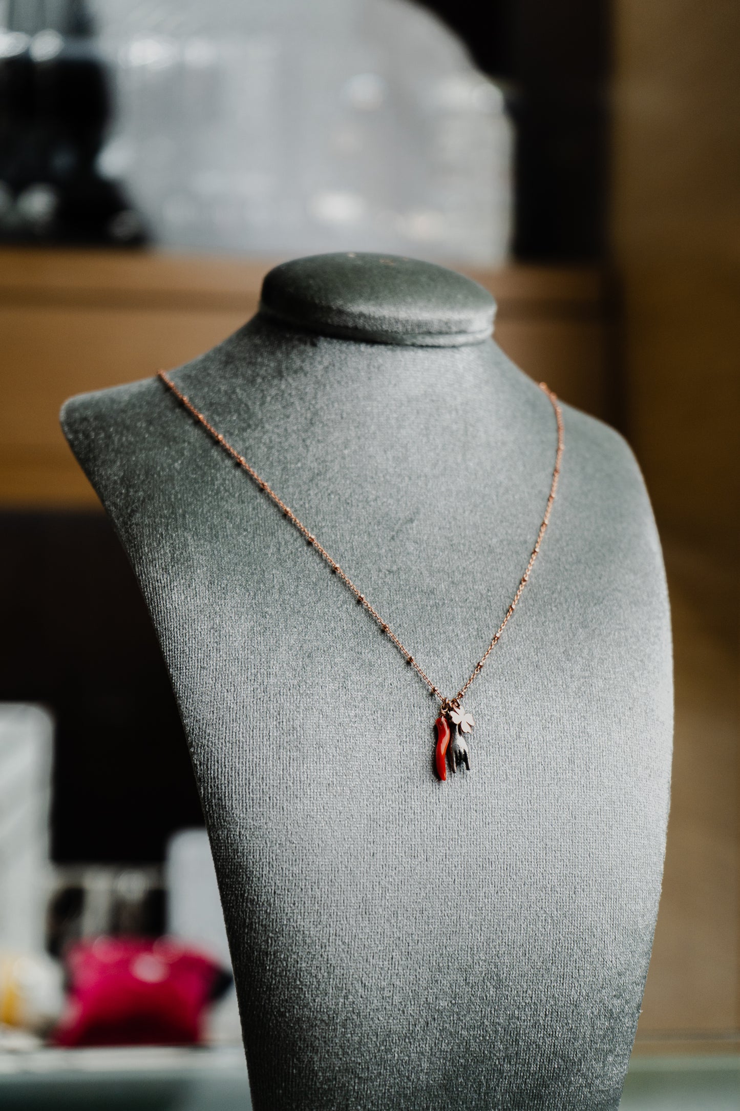 Collana Maman et Sophie in argento