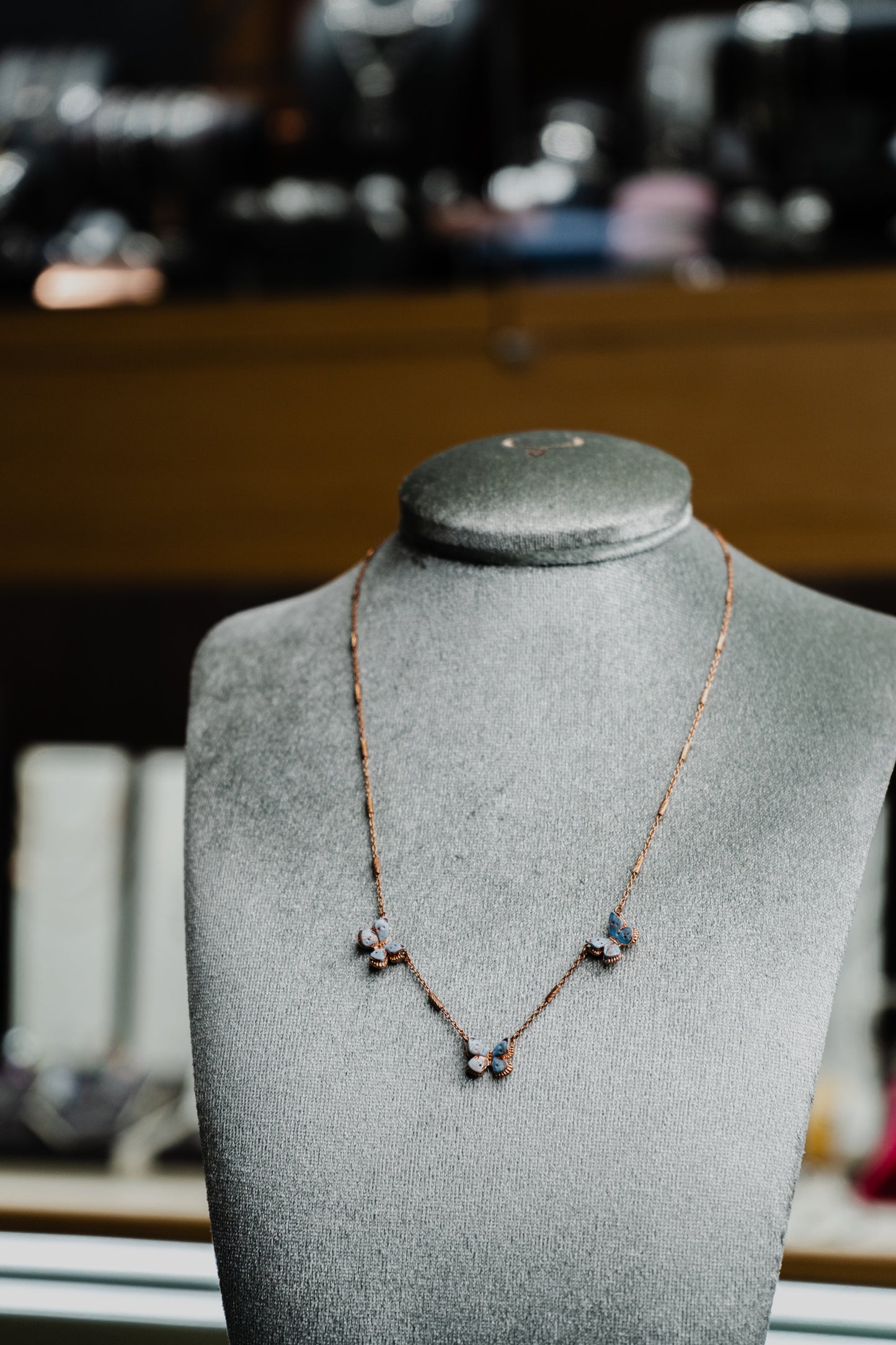 Collana Maman et Sophie in argento con placcatura in oro rosa