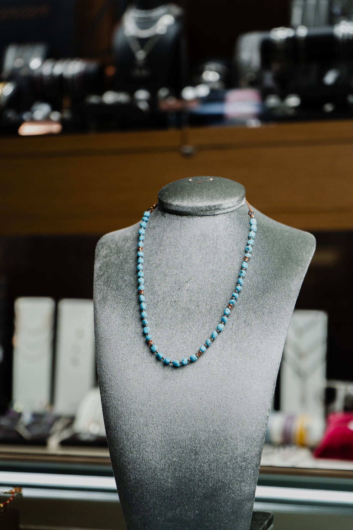 Collana Maman et Sophie in argento con turchese