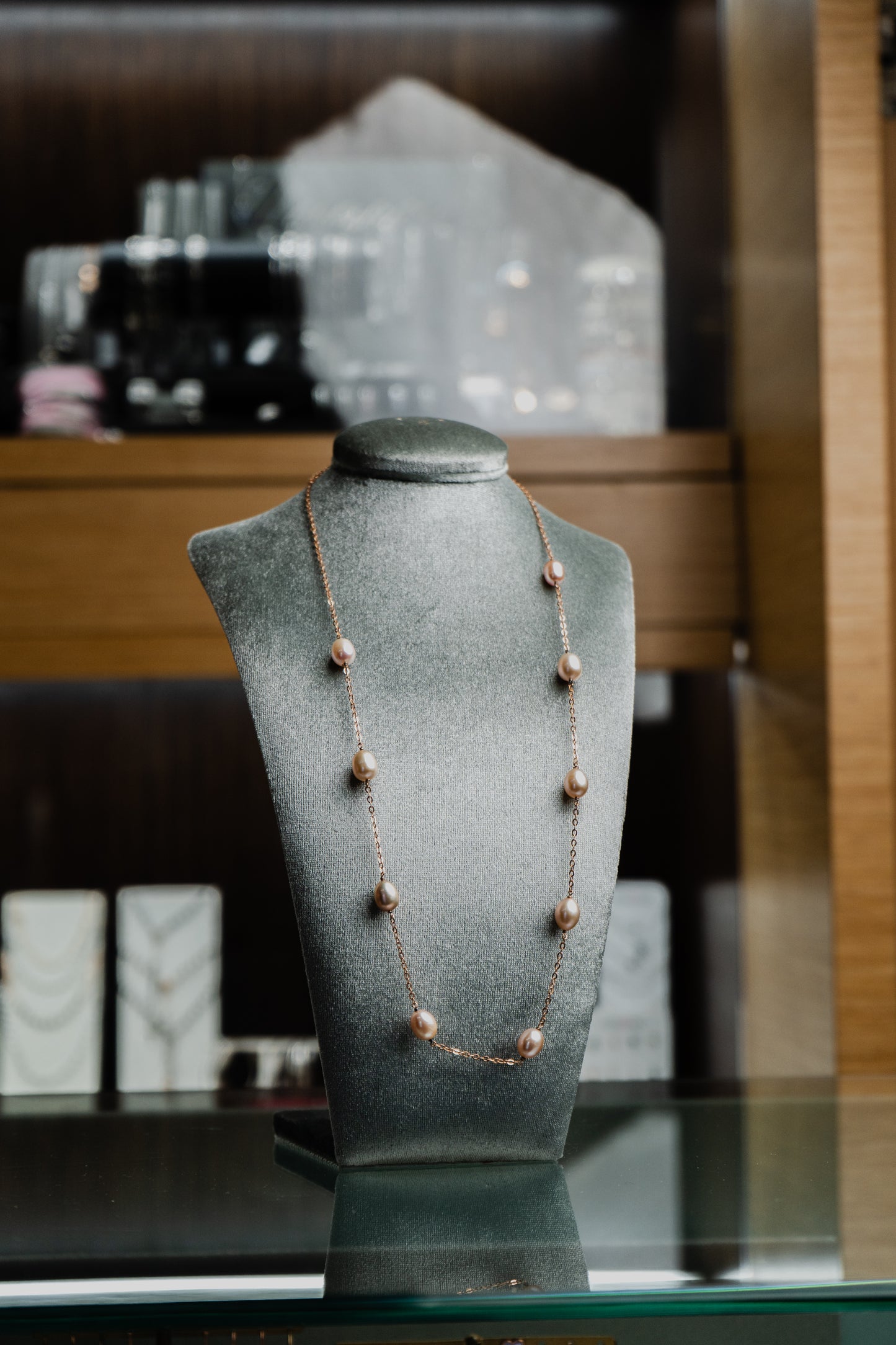 Collana Maman et Sophie in argento con perle naturali