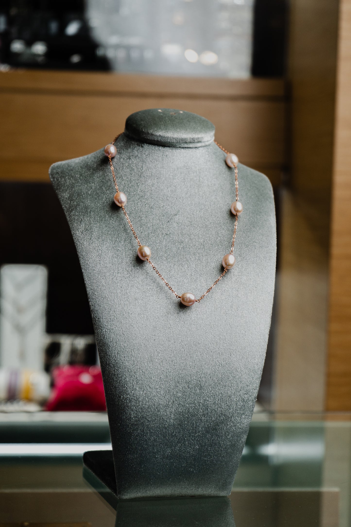 Collana Maman et Sophie in argento con perle naturali