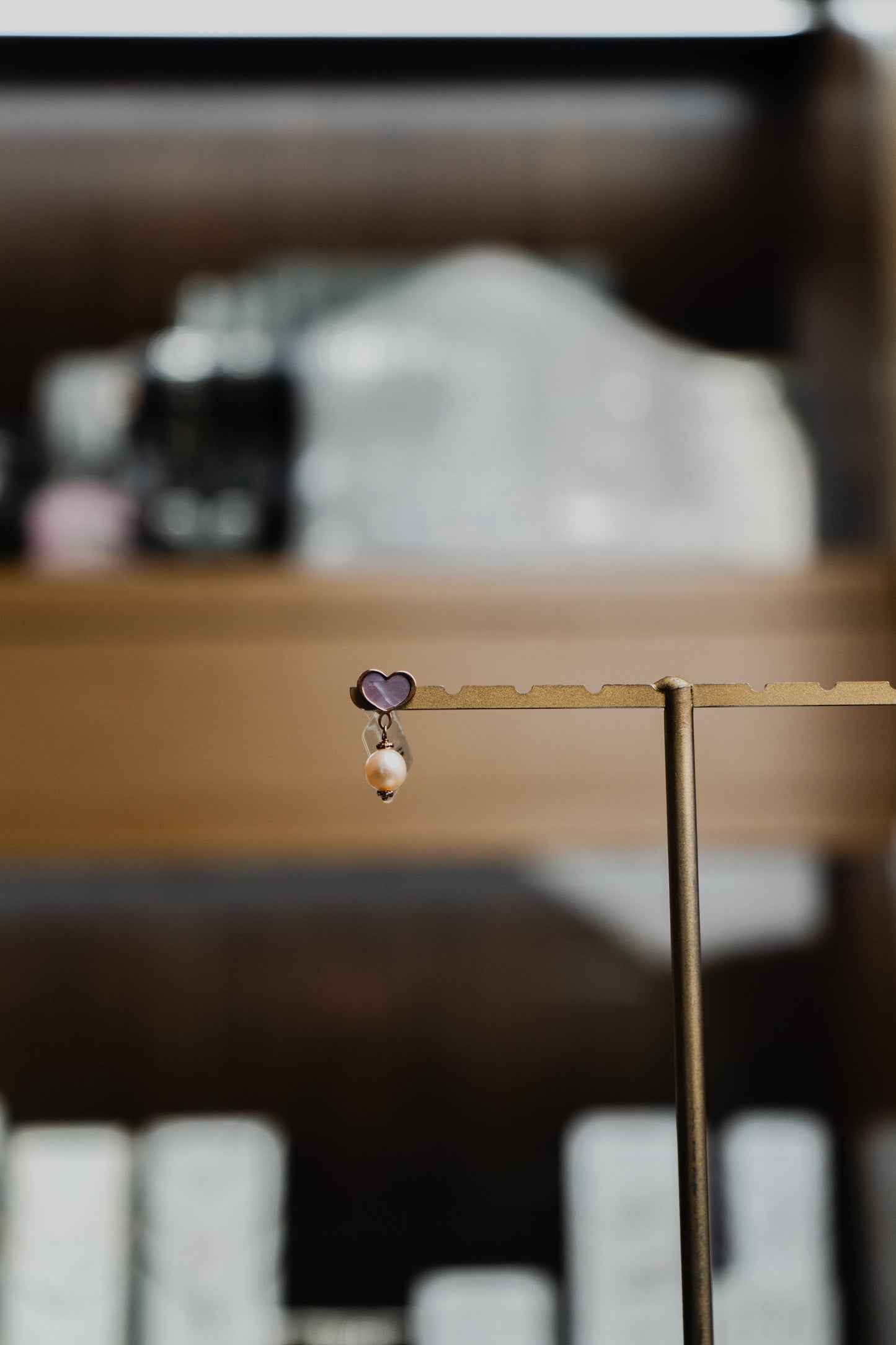 Orecchino Maman et Sophie in argento e perla