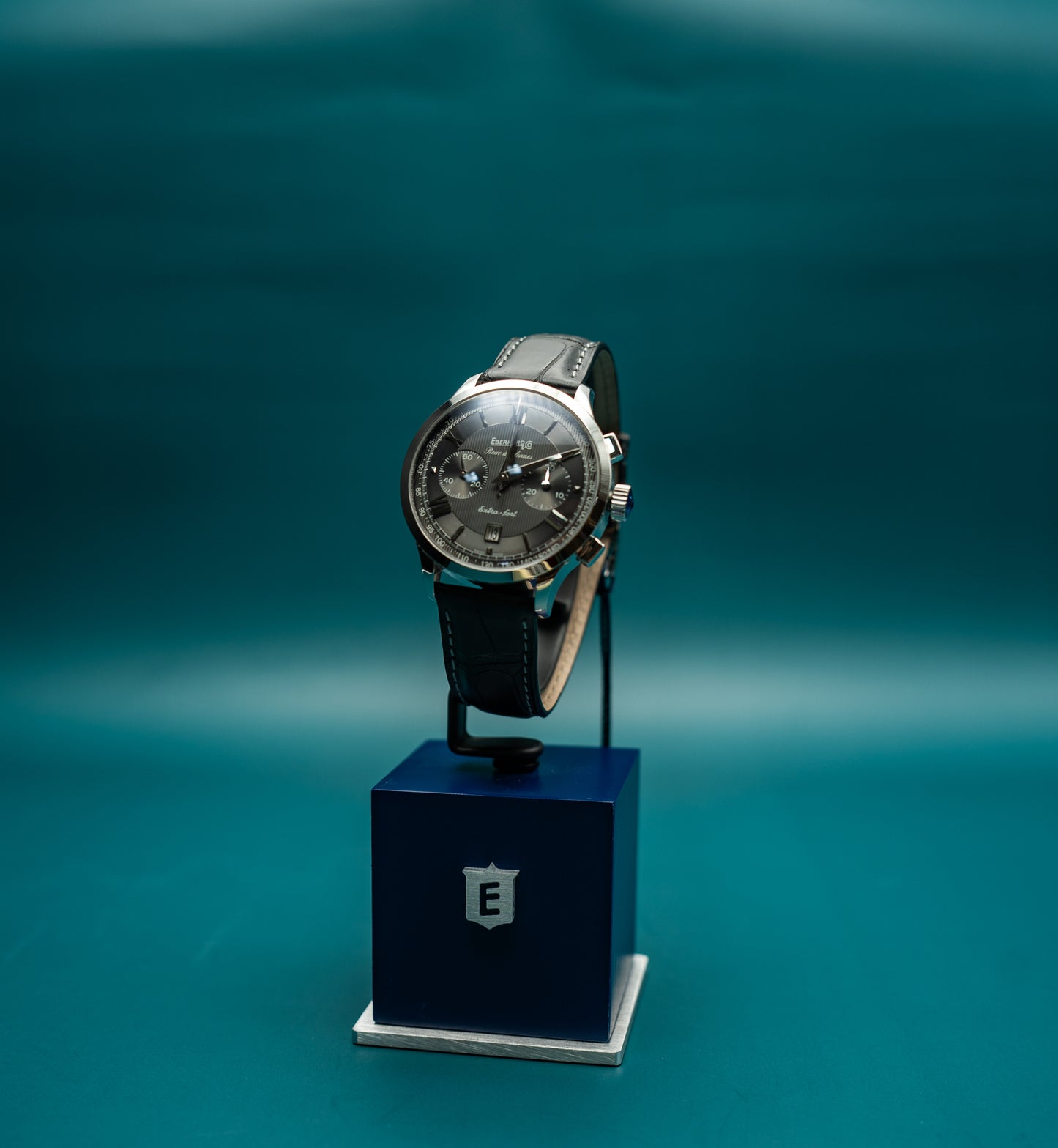 EBERHARD & CO. EXTRA FORT CHRONO ROUE A COLONNES Ref. 31956 CP