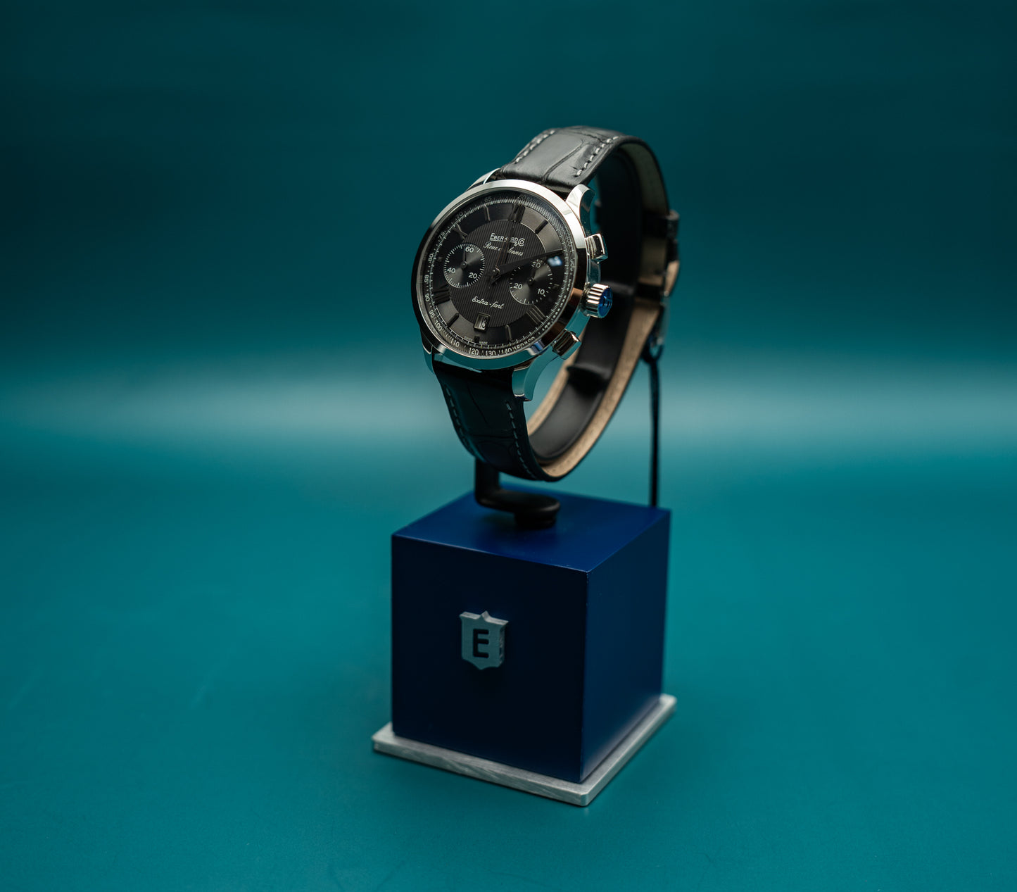 EBERHARD & CO. EXTRA FORT CHRONO ROUE A COLONNES Ref. 31956 CP