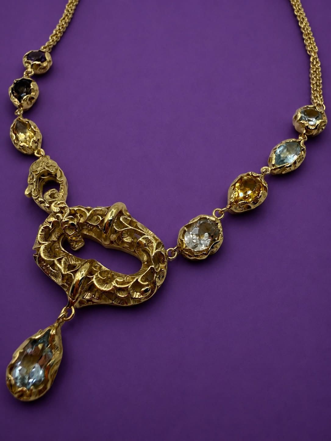 Collana Halo di Maria Luisa in argento 925