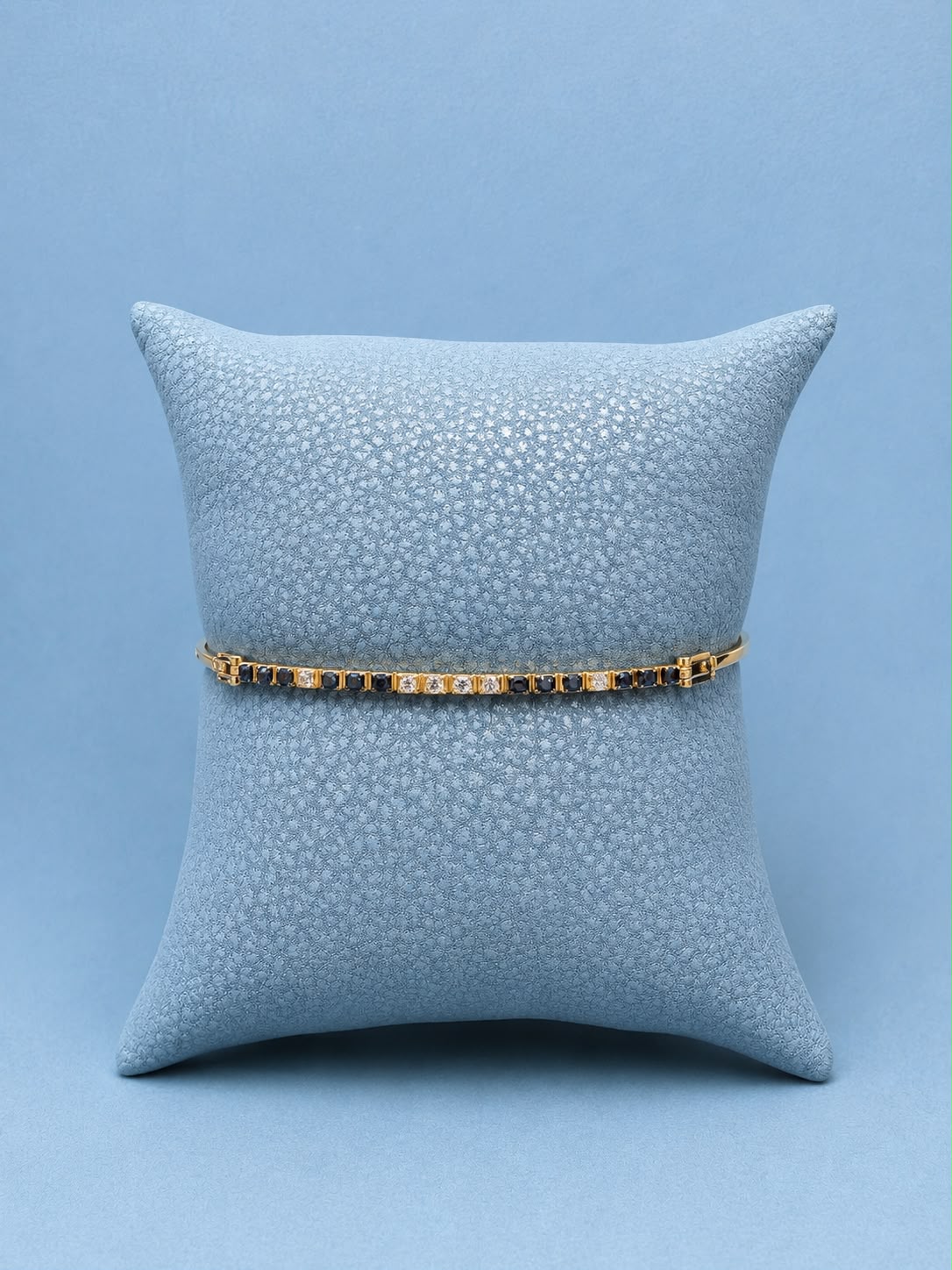 Bracciale Nardelli in oro e diamanti bianchi e neri