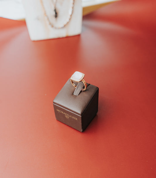 Anello Moraglione in oro rosa