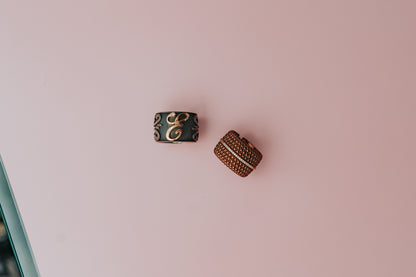 Anello Minù by Giovanni Ferraris in argento, oro e diamante