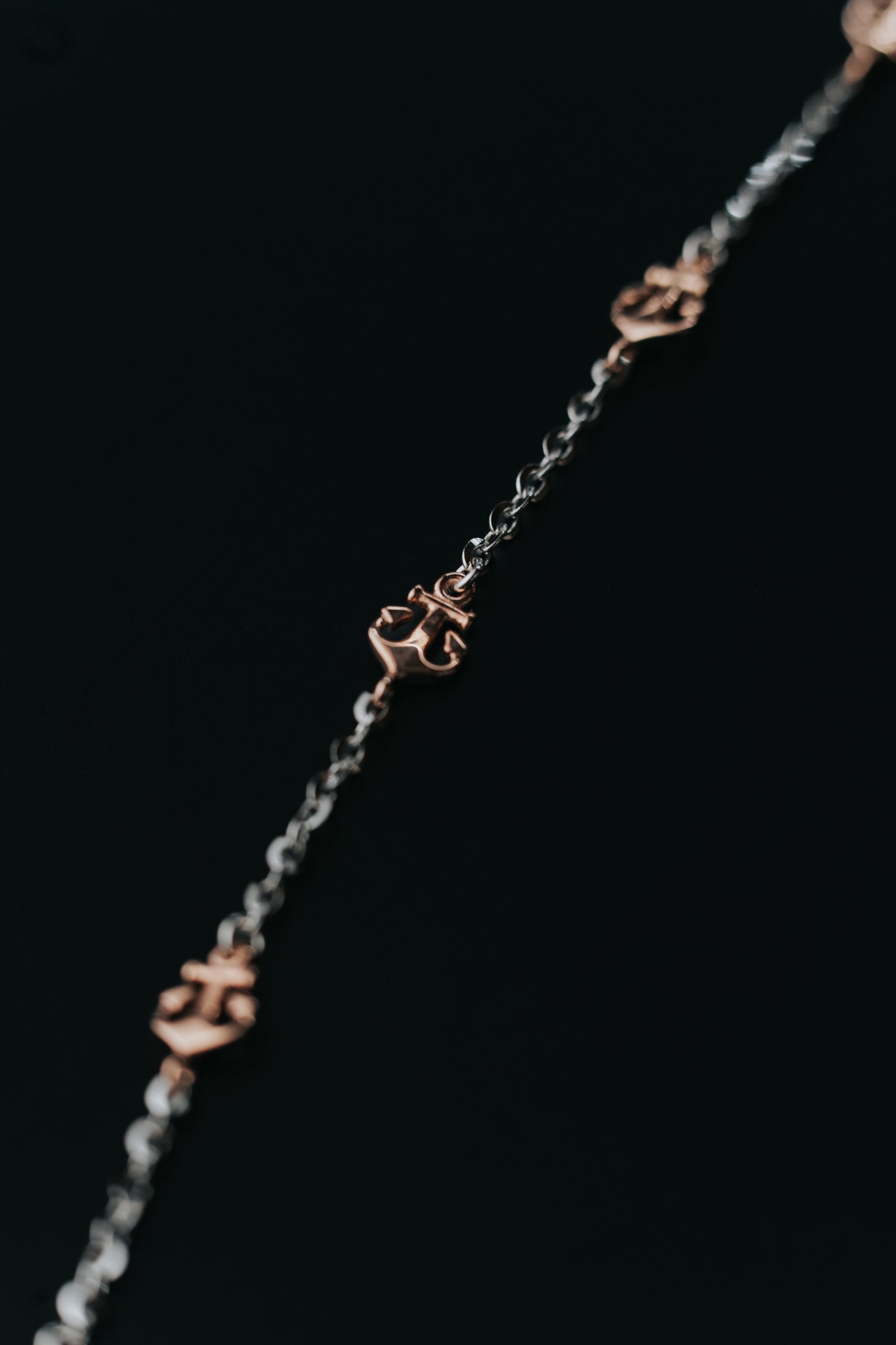 Bracciale Zancan in oro bianco e oro rosa