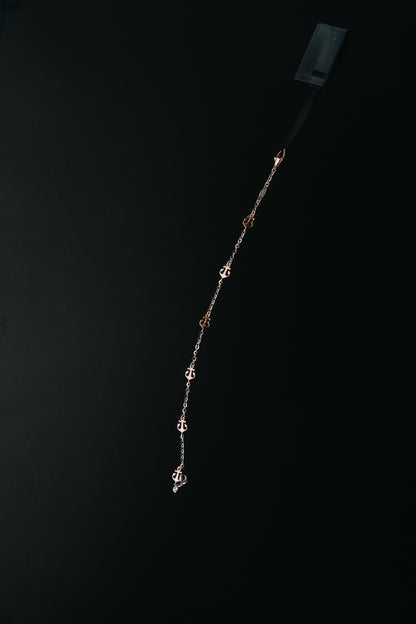 Bracciale Zancan in oro bianco e oro rosa