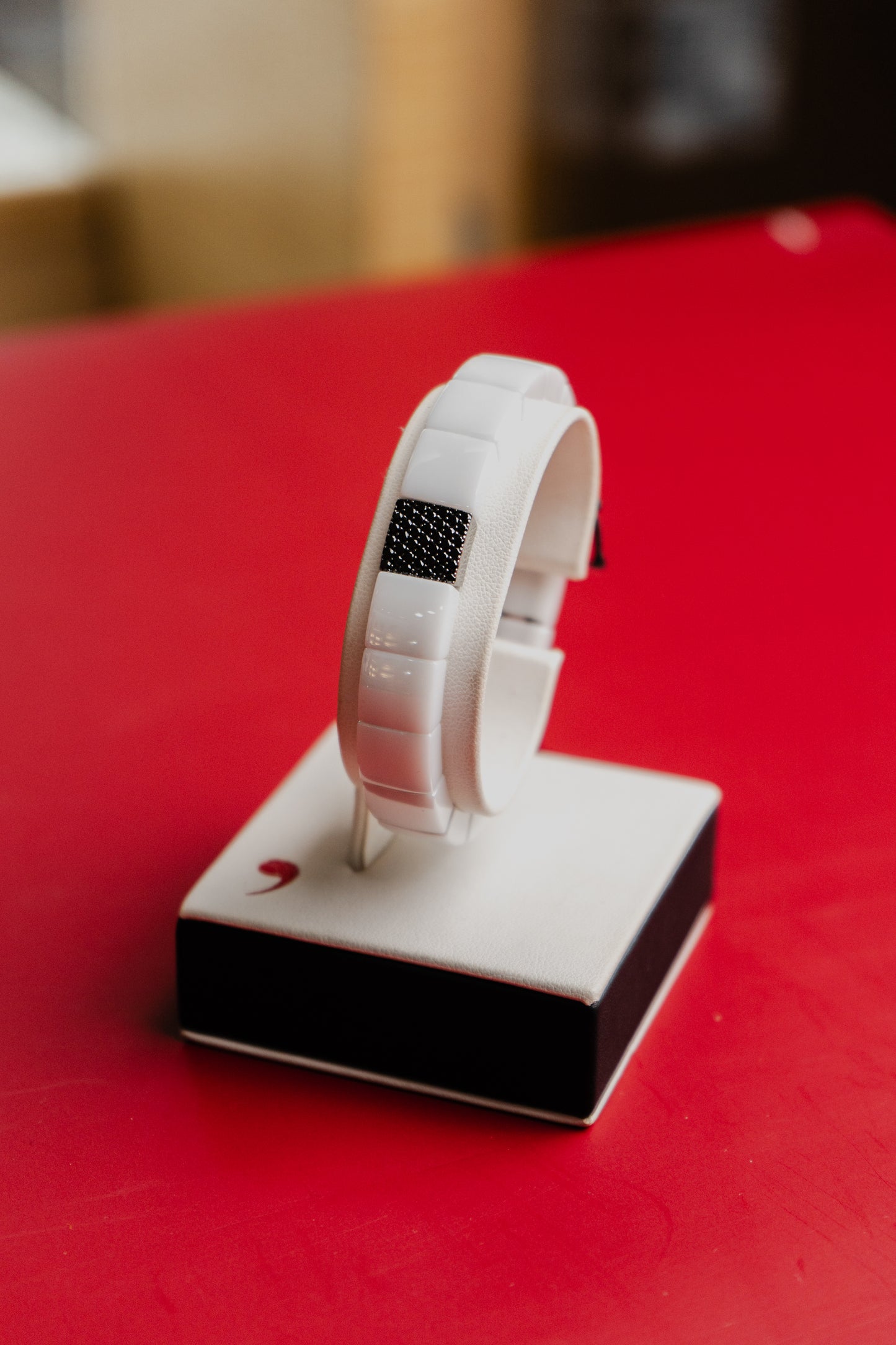Bracciale Aura by Roberto Demeglio in ceramica e diamanti