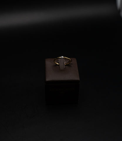 Anello Moraglione in oro giallo e diamanti