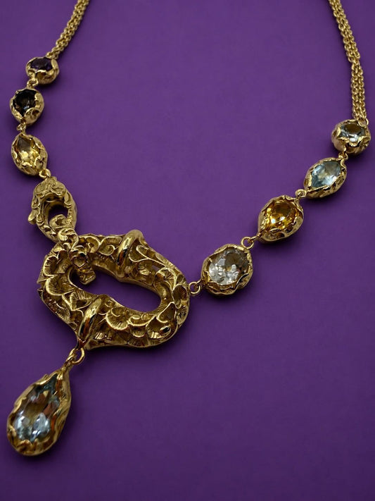 Collana Halo di Maria Luisa in argento 925